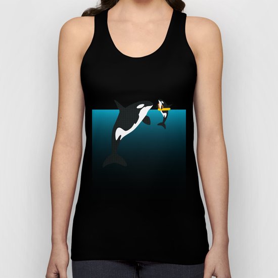Orca Unisex Tank Top