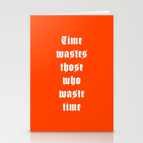 WASTED /2/ Stationery Cards