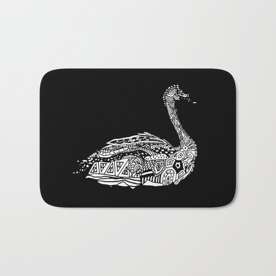 Dragon Swan Bath Mat