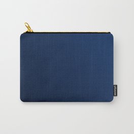 Deep Blue Ombre Elegant Carry-All Pouch
