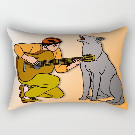 Sound Duo Rectangular Pillow