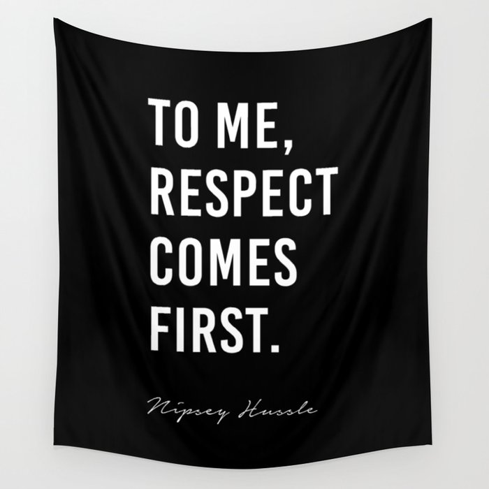 NIPSEY HUSSLE Tapestry Wall Hanging Banner Poster 