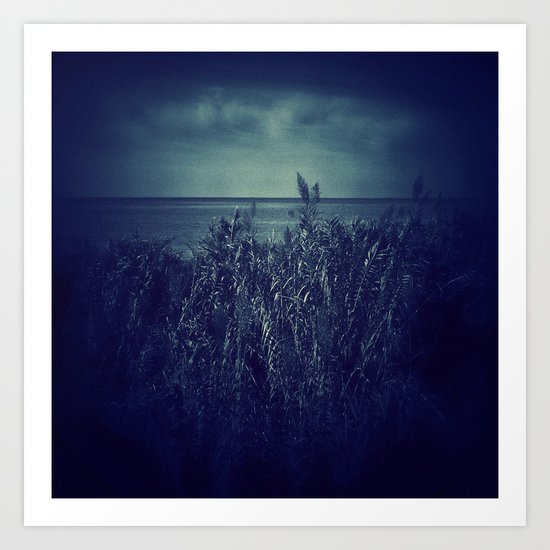 Blue Art Print