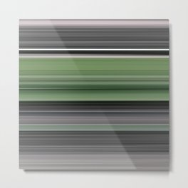 Olive green and grey Metal Print | Modern, Stripes, Colorfields, Olivegreen, Drawing, Elegant, Digital, Abstract, Horizontal, Expressionist 