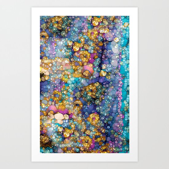 Magic Glitter Art Print