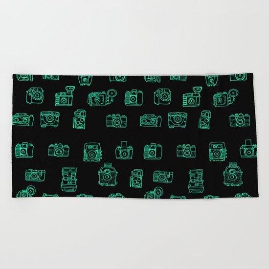 Cameras: Teal Beach Towel