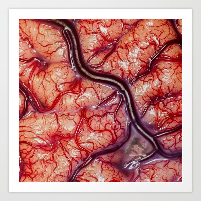 Visceral entrapment Art Print by Sterling | Society6