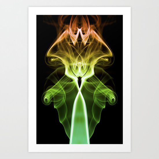 Smoke Photography #24 Art Print