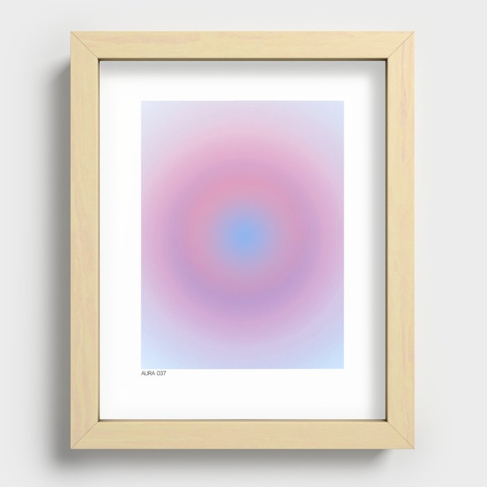 aura 037 Recessed Framed Print