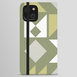 Classic triangle modern composition 24 iPhone Wallet Case