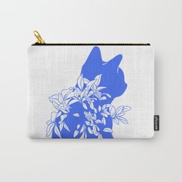 Blue Cat Plant Carry-All Pouch