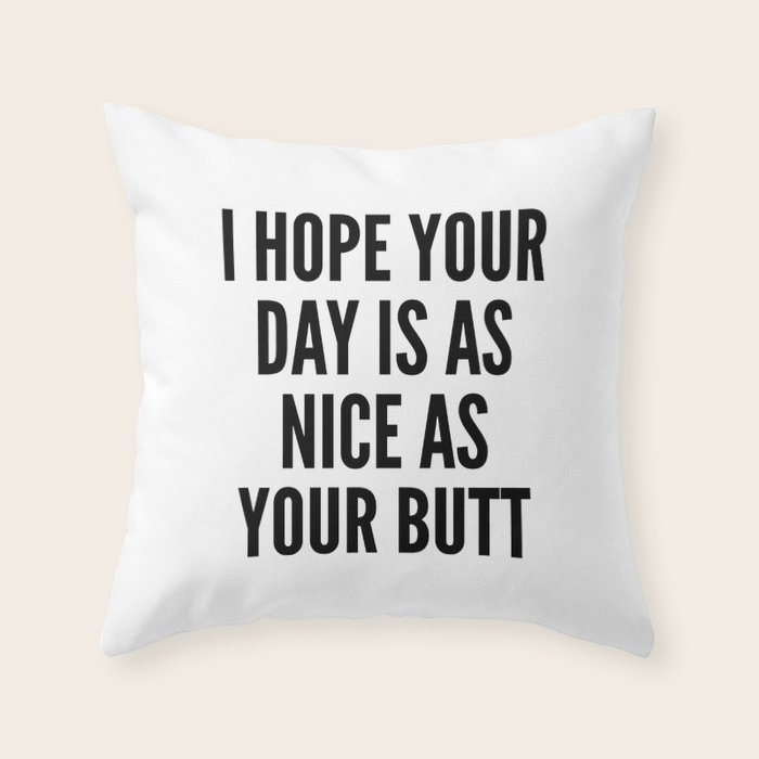pillow for your buttocks