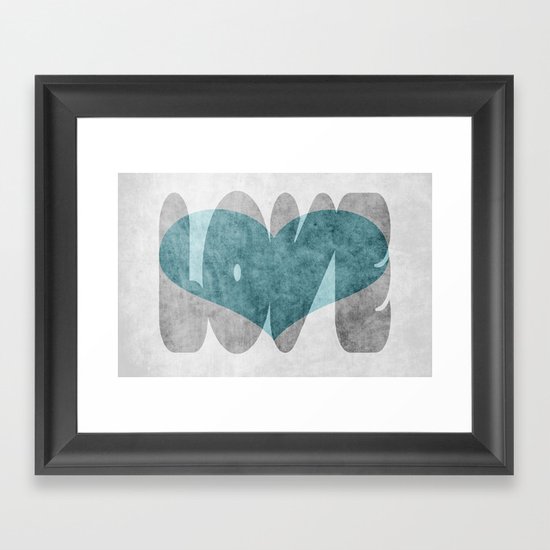 Love Framed Art Print