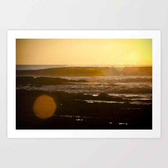 End of Day Art Print