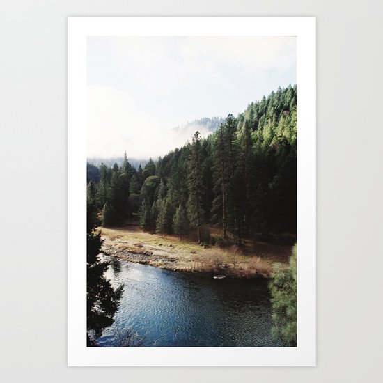 The Trinity River Art Print
