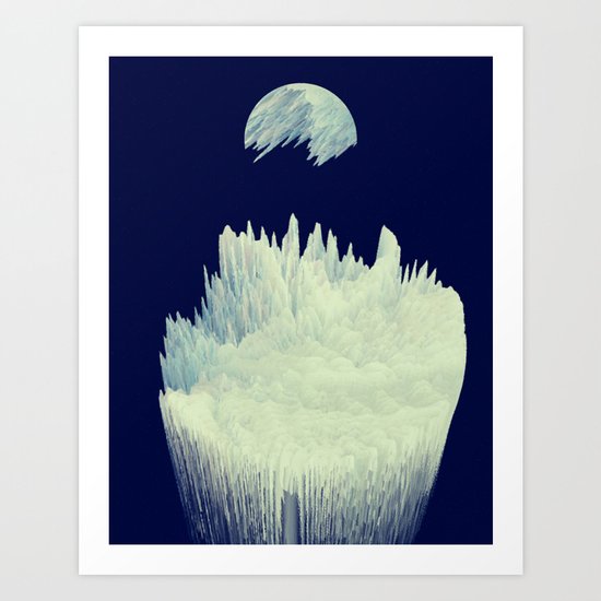 Frozen Art Print