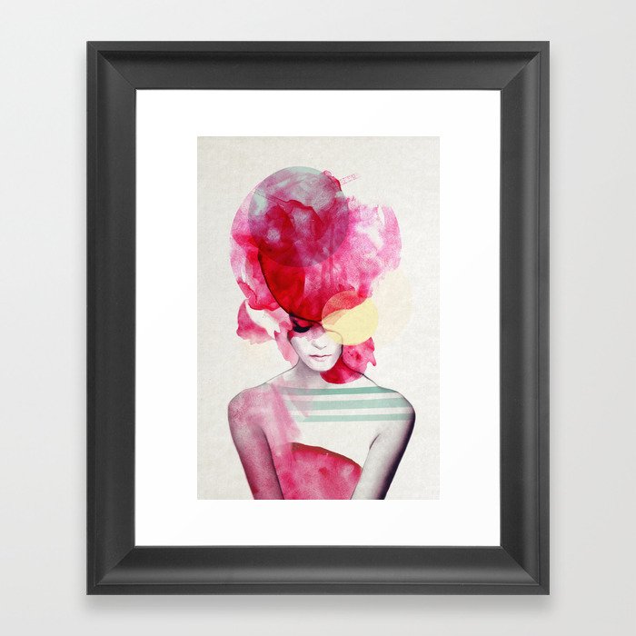 Bright Pink - Part 2 Framed Art Print