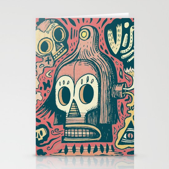 Vision étrange Stationery Cards