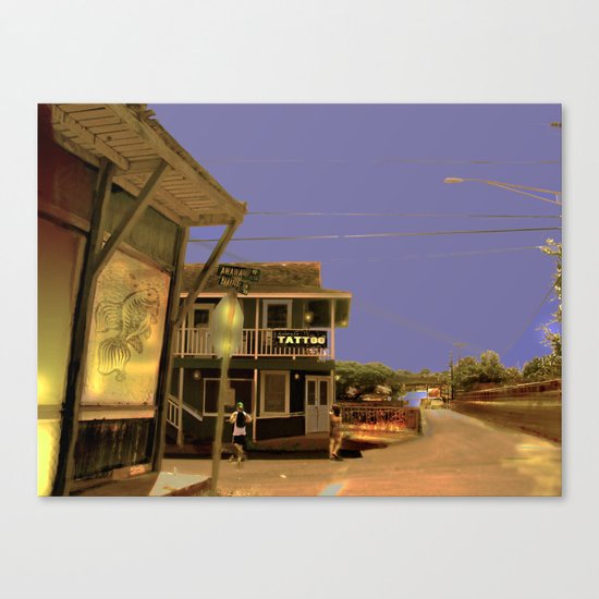 Tattoo Kauaii Canvas Print