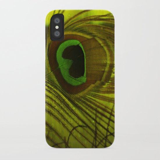 Peacock Feather iPhone Case