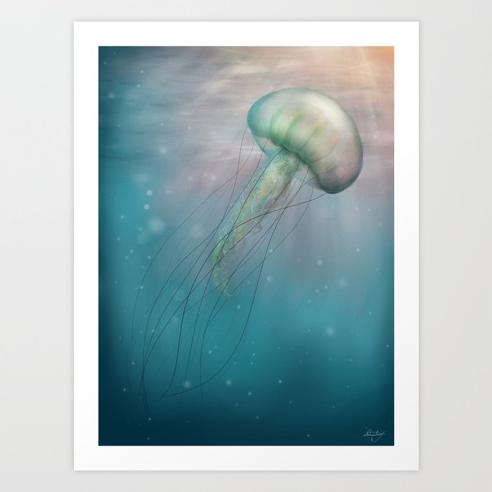 Iridescent Jellyfish