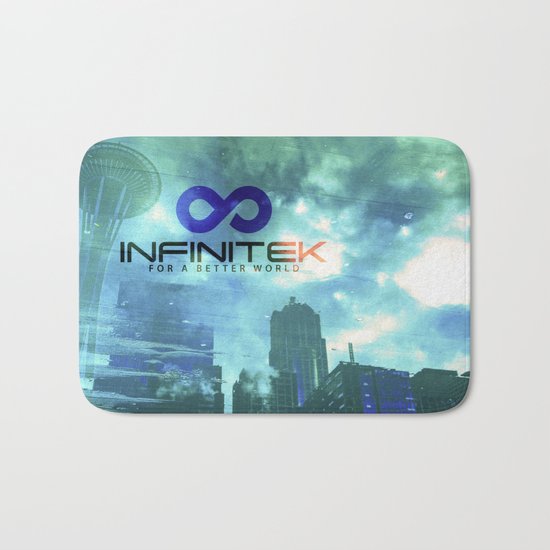 Space Needle - Infinitek Headquarters Seattle Bath Mat