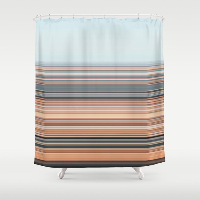 Wooden Dome Shower Curtain