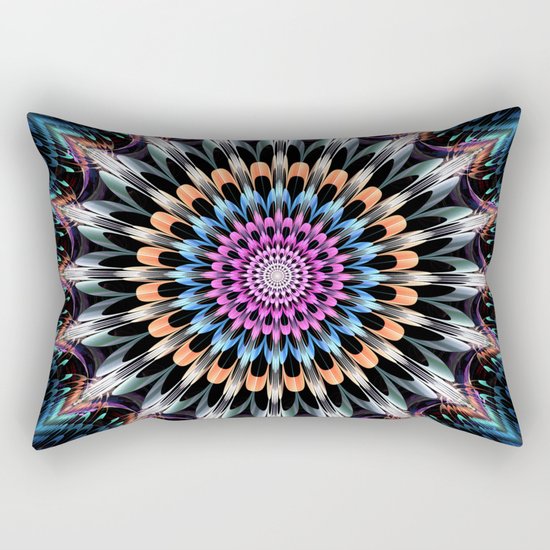 The flower of happiness Rectangular Pillow
