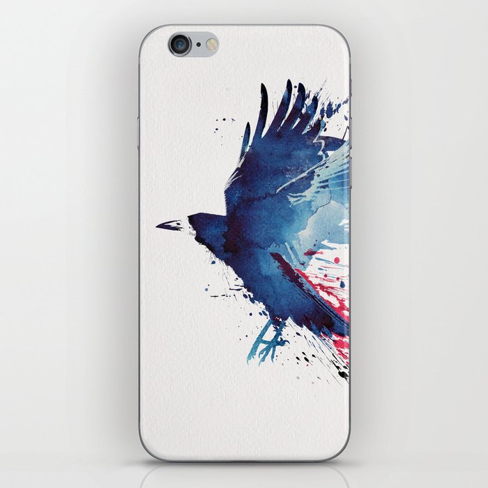 Bloody Crow iPhone Skin