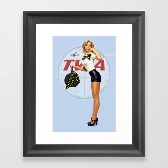 Vivian Framed Art Print