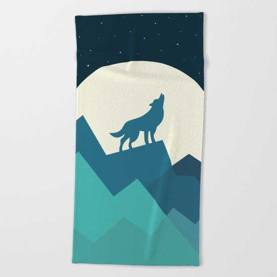 Keep The Wild In You Beach Towel