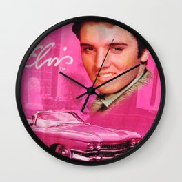 Elvis Presley on Tour Exhibition O2 Arena Wall Clock