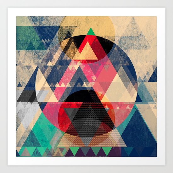 Graphic 102 Art Print