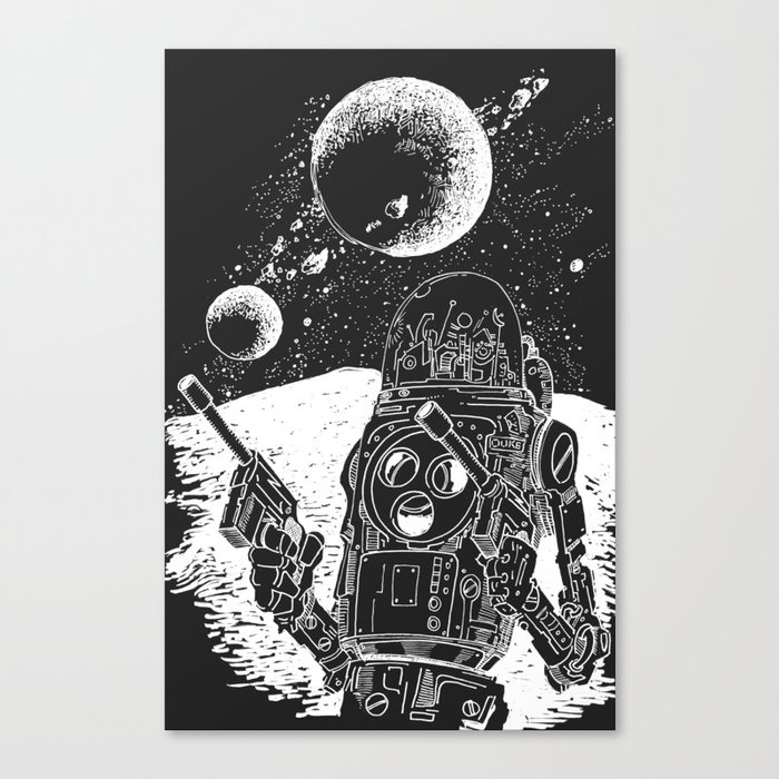 Duke of the Moon Canvas Print