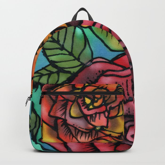 Silk Roses Backpack