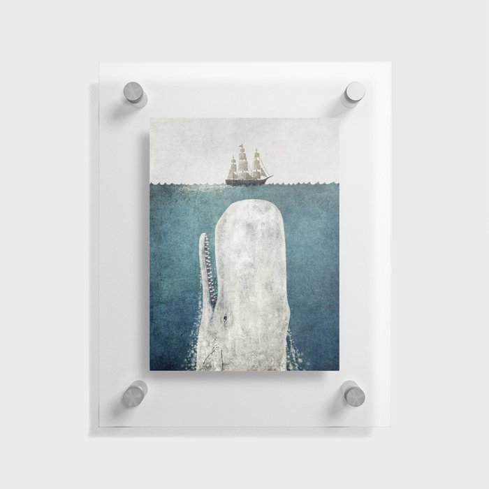 The White Whale Floating Acrylic Print