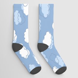 Clouds Abstract Socks