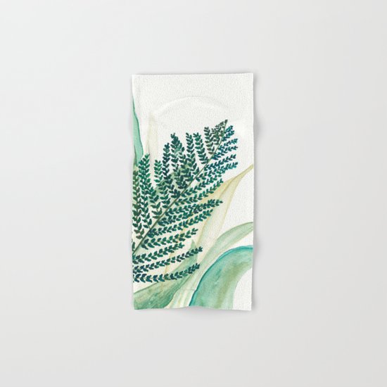 Botanical vibes 02 Hand & Bath Towel