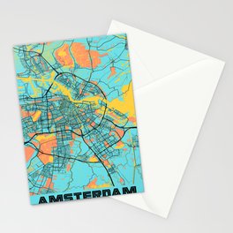 Amsterdam city Stationery Card