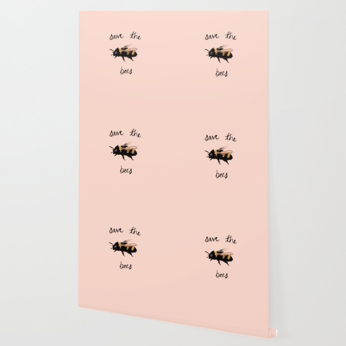 Save The Bees Wallpaper By Brittanylwatson Society6
