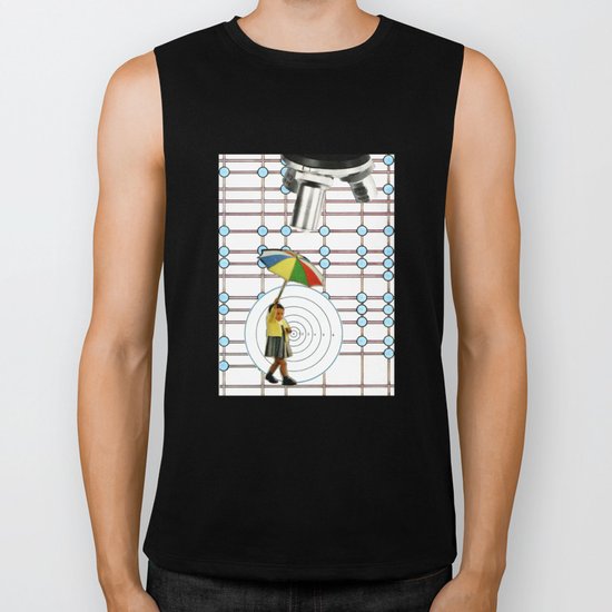 Conforming Future, No Admittance Biker Tank