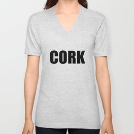 Cork  Irland Irish Cities V Neck T Shirt