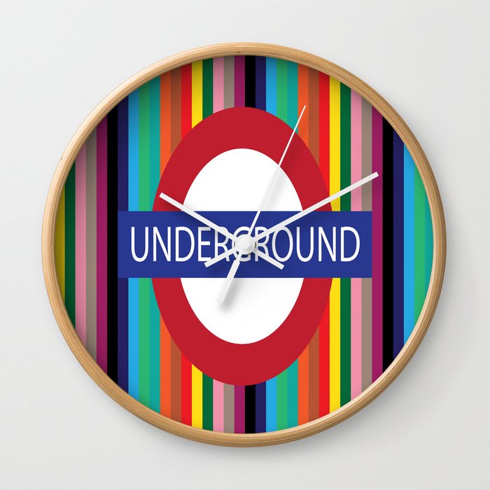 London Underground Wall Clock
