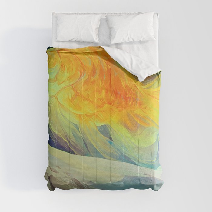 The Fantail Aurora Comforter