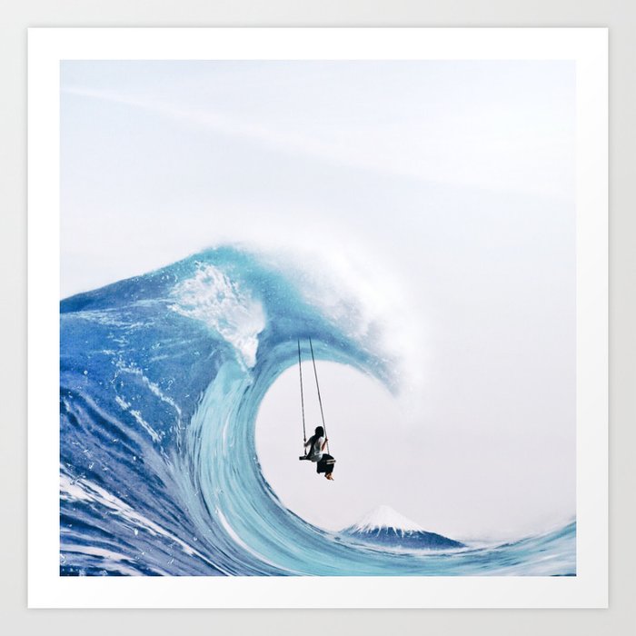 The Great Wave Kunstdrucke The Great Wave Kunstdrucke