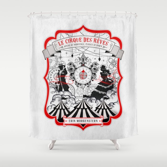 The Night Circus Light Shower Curtain By Stellawenny Society6