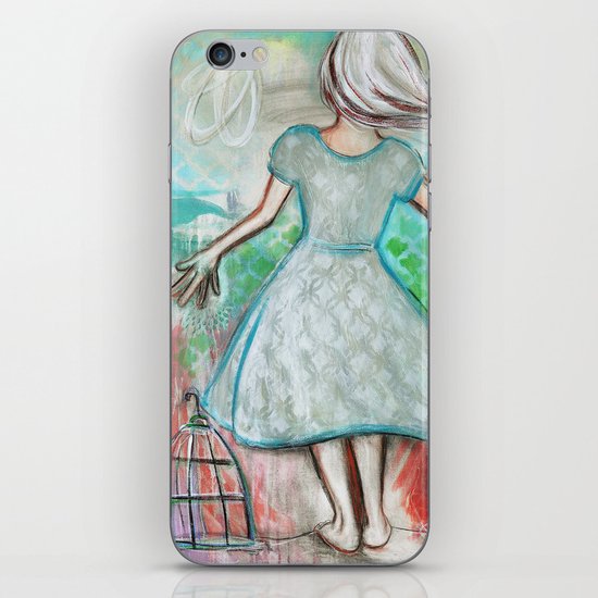 The Bird Catcher iPhone & iPod Skin