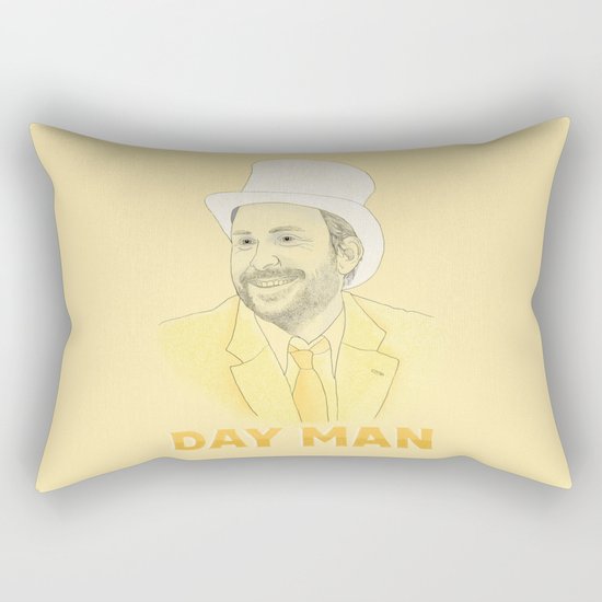 Day Man Rectangular Pillow