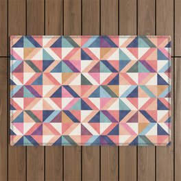 Abstract geometric pattern Outdoor Rug