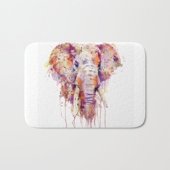Elephant Head Bath Mat